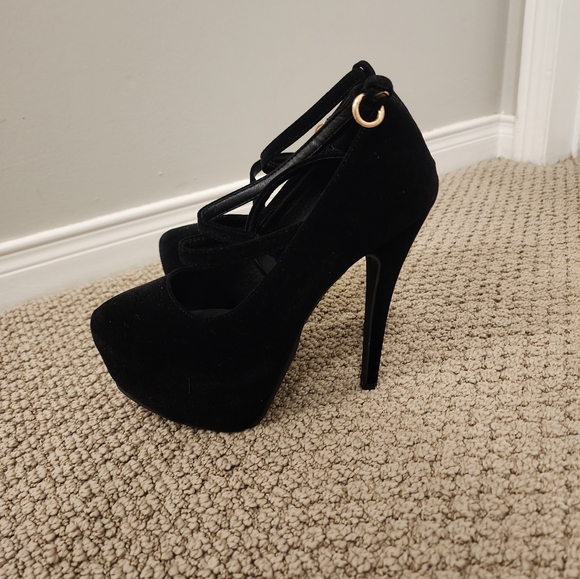 Platform Pump Stiletto Heels - Picture 5 of 8